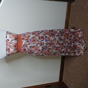 Baby Phat floral sleeveless maxi dress size XS